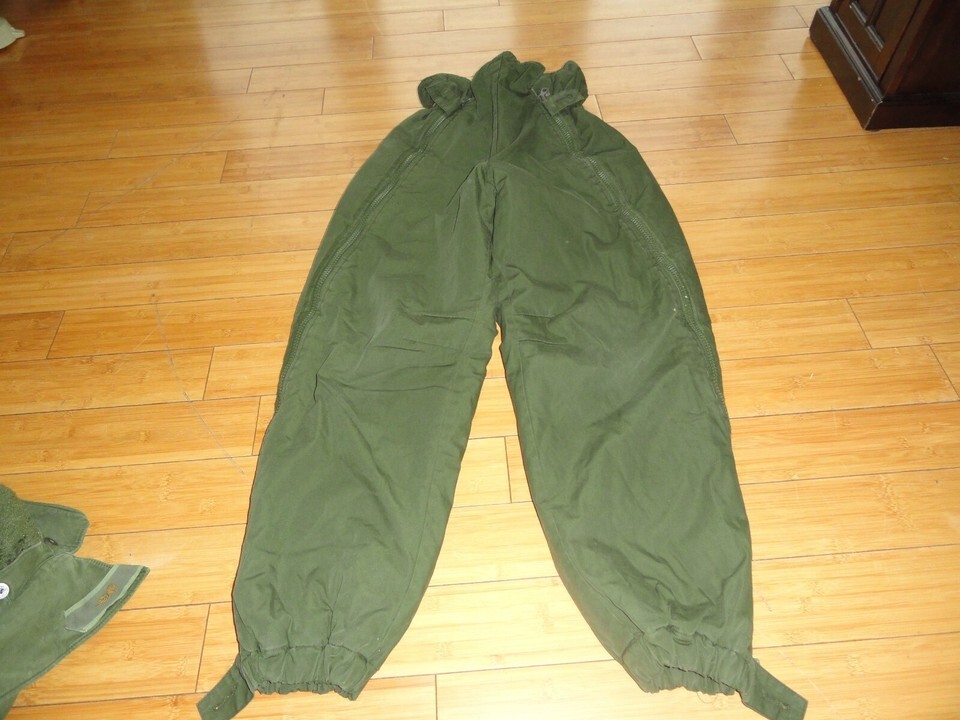 Over Trousers Swedish M90 Military Thermal Pants Mens Green Insulated WA... - $53.99