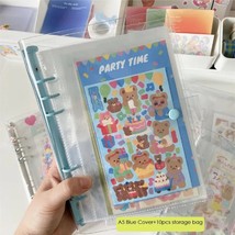 bang A5 Loose Leaf Stickers Album Multi Function Card Collection Book Binder Not - £112.99 GBP
