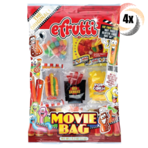 4x Packs eFrutti The Original Movie Bag Gummy Candy | 2.7oz | Fast Shipping - £13.44 GBP