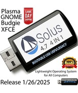 Solus 4.7 4 IN 1 Bootable USB Plasma, GNOME, Budgie, XFCE, Lightweight O... - €15,26 EUR