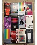Mixed Lot of 12 Used Blank VHS Tapes For Recording - $25.00