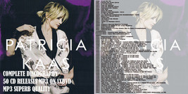 Patricia Kaas MP3 Complete Discography 50 CD releases on 1xDVD Chanson Easy List - £13.59 GBP