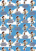 WOODY TOY STORY Personalised Gift Wrap - Disney&#39;s Toy Story Wrapping Paper - $5.42