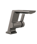 New Lumicoat Black Stainless Pivotal Single Handle Bathroom Faucet by Delta - $9,692.18 MXN