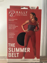 Bally Total Fitness “The Slimmer Belt” BF187007 (001) Black. New In Box. - £13.95 GBP