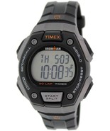 Timex T5K821 Men&#39;s Ironman Classic 30-Lap Black Resin Band Watch - £43.17 GBP