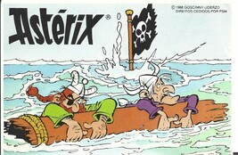 ⭕vtg, pocket calendar 1989 Comic Asterix Obelix Astérix 59 impala - $8.12 CAD