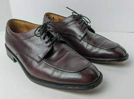 Mens Florsheim Leather Burgundy Cordovan Split Toe Dress Shoes 10 D - £25.32 GBP