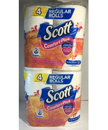 SHIPS SAME BUS DAY Scott ComfortPlus Toilet Paper, 8 Rolls, Bath Tissue - £3.87 GBP