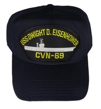 USS Dwight D. Eisenhower CVN-69 HAT - Navy Blue - Veteran Owned Business - £13.94 GBP