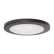 7&quot; LED Surface Slim Round Disk Light 120V 15W 3000K Dimmable Bronze - $54.45