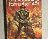 FAHRENHEIT 451 by Ray Bradbury (1972) Del Rey SF paperback - $12.86