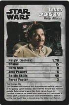 LANDO CALRISSIAN Star Wars Top Trumps Card Game Card by Disney Brand New - £1.38 GBP