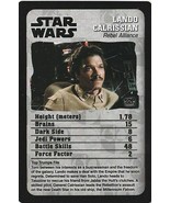 LANDO CALRISSIAN Star Wars Top Trumps Card Game Card by Disney Brand New - £1.36 GBP