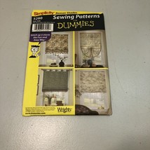 Simplicity 5260 Roman Shades Sewing Patterns for Dummies - $12.86