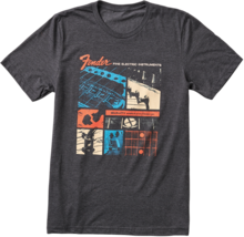 Fender Gutiar T-Shirt - £11.80 GBP