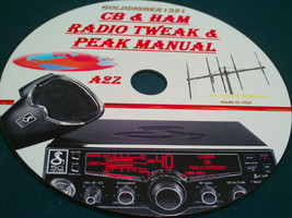 CB RADIO TWEAK AND PEAK MANUAL ON CD - $10.00