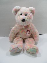 TY Beanie Baby Buddy 14” Celebrate 15 Years Bear 2001 Glitter Rainbow No... - $20.52 CAD