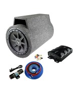 Audiopipe 10&quot; Single Vented Loaded Tube 800 Watt Super Bass Combo Package - €169,65 EUR
