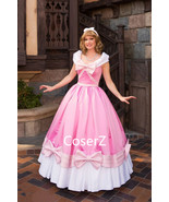 Custom-made Cinderella Pink Dress, Cinderella Pink Costume - £105.54 GBP