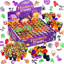 144 Pcs Halloween Assorted Stamps (36 Designs, 5 Colors Trick Or Treat Stamps) H - £36.37 GBP