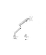 Amer HYDRA1B-W SINGLE MONITOR MOUNT (WHITE) ARTICULATING SPRING ARM - 33... - $232.71 CAD