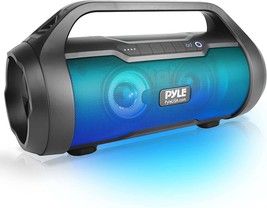 The Pyle Wireless Portable Bluetooth Boombox Speaker - 500W 2.0Ch Rechargeable - £63.52 GBP