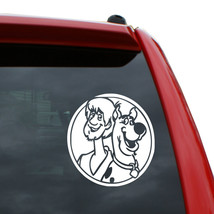 Scooby-Doo / Scooby and Shaggy Vinyl Decal | Color: White | 5&quot; tall - $4.94