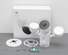 Google Nest GA02411-US Cam with Floodlight - Snow full set - £142.13 GBP