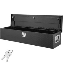 VEVOR Heavy Duty Aluminum Truck Bed Tool Box, Diamond Plate Tool Box with Side H - $252.49