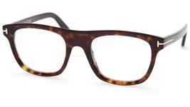 NEW TOM FORD TF 5939-B 052 Havana EYEGLASSES FRAME 52-21-145mm B42mm Italy - £155.40 GBP