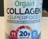 Orgain Collagen +Superfoods with 20 Grams of Grass-Fed and Vitamin ex 8/24 - £36.92 GBP