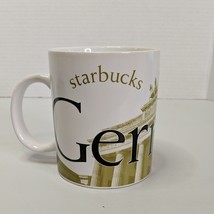 Starbucks City Mug Collectors Series Germany 16 oz Coffee Cup White Green - £18.32 GBP