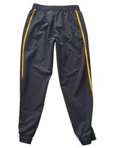 Adidas ASU Sun Devils Track Pants Black Gold Ankle Zip Men’s Medium M Med NWOT image 6