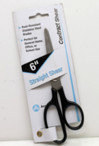 Vintage ACME Contract Shears Straight Trimmer 6&quot; Scissors Black Stainles... - $206.88 MXN