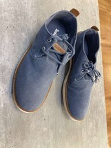 TIMBERLAND MEN&#39;S HOOK SET LOW LACE SNEAKER DARK BLUE CANVAS A6CNJ-EP4 AL... - $94.99