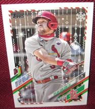 2021 Topps Holiday Metallic #HW106 Dylan Carlson Rc St. Louis Cardinals - £3.98 GBP