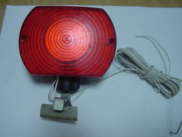 Vintage Soviet Russian USSR Stop Caution Rear Window Add-On Red Lamp 1983 - £13.97 GBP