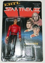 Star Trek III: Search For Spock Movie Scotty ERTL 4&quot; Action Figure MOC S... - $33.85