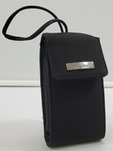 NINE WEST Black Wristlet Wallet ID Holder Accessory Phone Case Travel Bag - £4.64 GBP