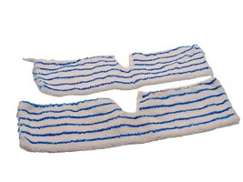 Lot of 2 Vileda Replacement Washable Scrub Mop Head Pads 17x5&quot; Cleaning Supplies - £12.12 GBP