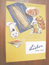 1954 Original LIEBIG Liebor Appetizing Gold Broth Meat Advertising Item ... - £12.60 GBP