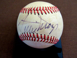 Willie Mays New York Giants Hof Signed Auto Vintage Feeney Onl Baseball Jsa Loa - £666.36 GBP