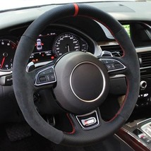 Diy Steering Wheel Cover for Audi A1 A3 A4 2015-2016 A7 2012-2018 S7 201... - $50.52