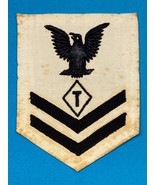 WWII, UNITED STATES NAVY, U.S.N. TEACHER, 2nd CLASS, RATE, DATED 1944 - $13.72 CAD