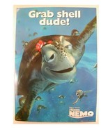 Finding Nemo Poster Movie Poster Grab Shell Dude - $55.66