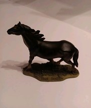 Horse Figurine/Staue Black Stallion Western Style 4.5 &quot; Tall  Perfect Fo... - $16.83
