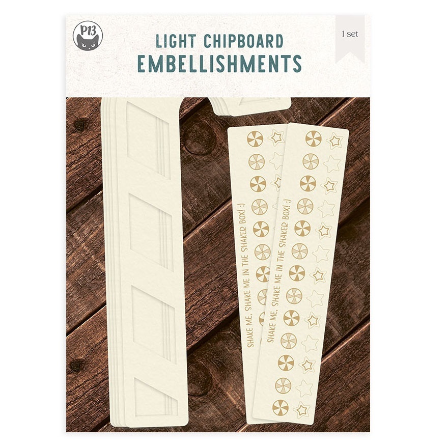 Santa&#39;s Workshop Light Chipboard 3D Base 6&quot;X8&quot;-Cane P13SAN49 - $9.78