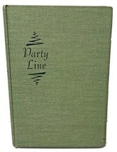 Antique Vintage Party Line by Louise Baker Vintage Hardcover 1st Edition 1945 - £11.18 GBP