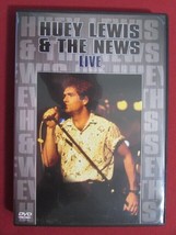 Huey Lewis &amp; The New Live 1984 Concert 12 Songs 2005 Ntsc Dvd 80&#39;s Pop Vg++ Oop - £19.54 GBP